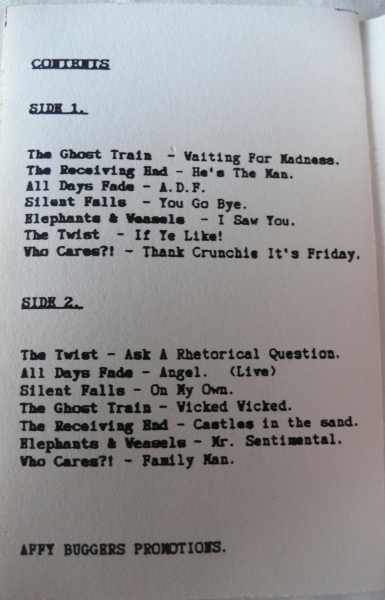 Stupified Track Listing
