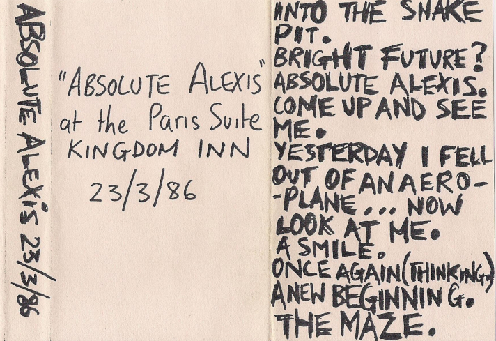 Absolute Alexis cassette