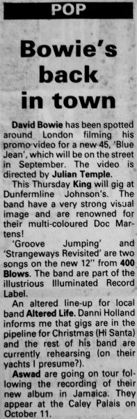 Altered Life News clipping