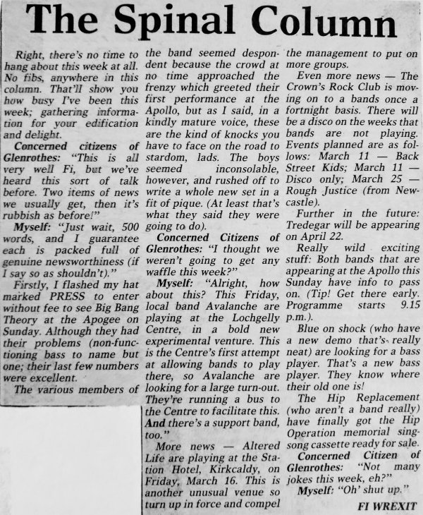 Altered Life News Clipping